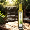 Olivenöl mit Basilikum 0,25l Cretan Olive Mill