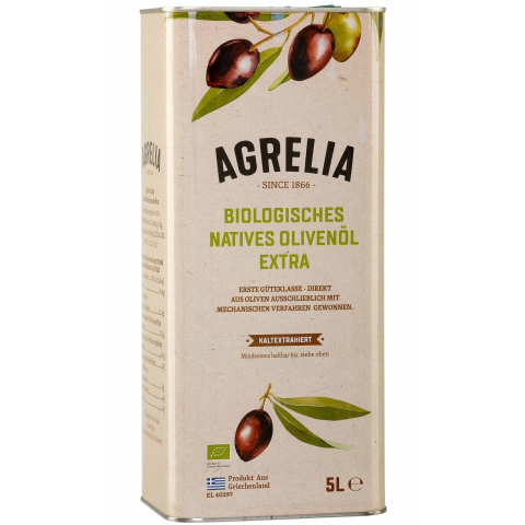 Agrelia BIO Olivenöl 5,0l Cretan Olive Mill GR-BIO-15