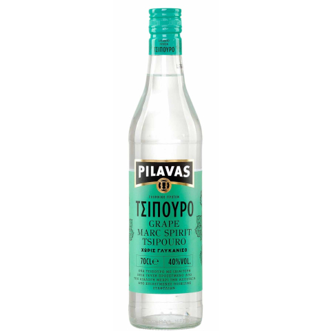 Tsipouro ohne Anis 40% 0,7l Pilavas