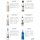 Ouzo Tasting by Jassas 6x 200ml Variante 1 Ouzo Probierset Geschenkidee