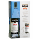 Ouzo Pilavas 0,7l 40% + 1 Glas in Geschenkbox