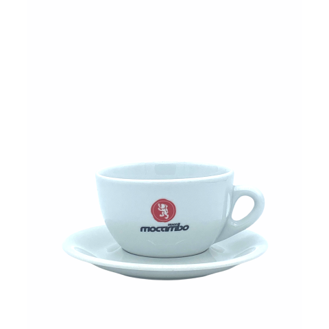 Mocambo Milchkaffee Tasse (280ml) mit Unterteller