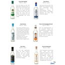 Ouzo Tasting by Jassas 6x 200ml Variante 2 Ouzo Probierset Geschenkidee