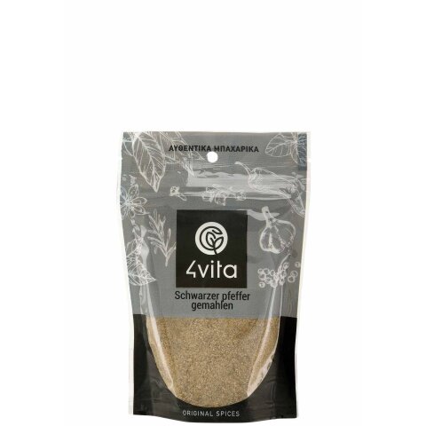 Schwarzer Pfeffer (gemahlen) 100g Vita Tessera