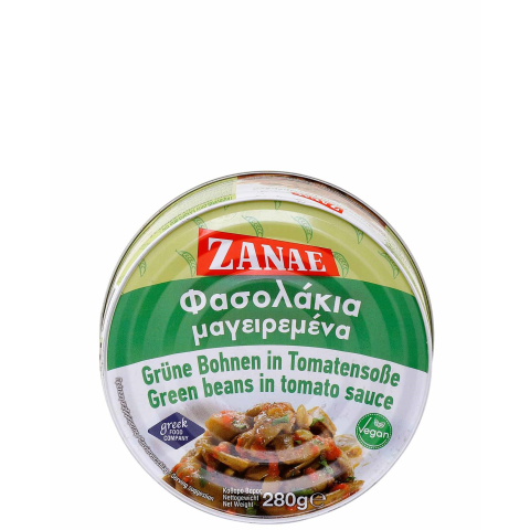 Grüne Bohnen in Tomatensauce "Fasolakia" 280g Zanae