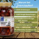 Kalamata Oliven Bio mit Stein 920g Jassas GR-BIO-15