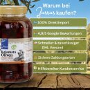 Kalamata Oliven Bio ohne Stein 900g Jassas GR-BIO-15