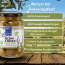 Grüne Oliven Bio ohne Stein 175g Jassas GR-BIO-15
