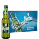 Mythos Bier 24x 0,33l Kiste Olympic Brewery EINWEG...