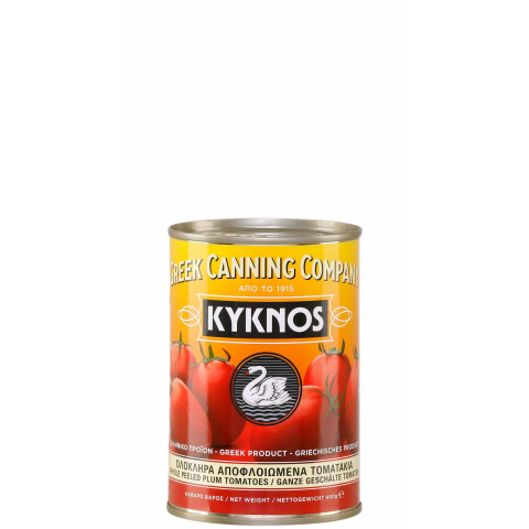 Ganze geschälte Tomaten 400g Kyknos
