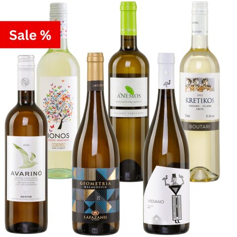 Weißwein Probierset fruchtig-trocken 6x 0,75l