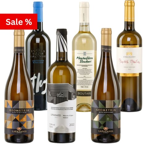 Weißwein Probierset trocken 6x 0,75