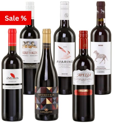 Rotwein Probierset fruchtig-trocken 6x 0,75l