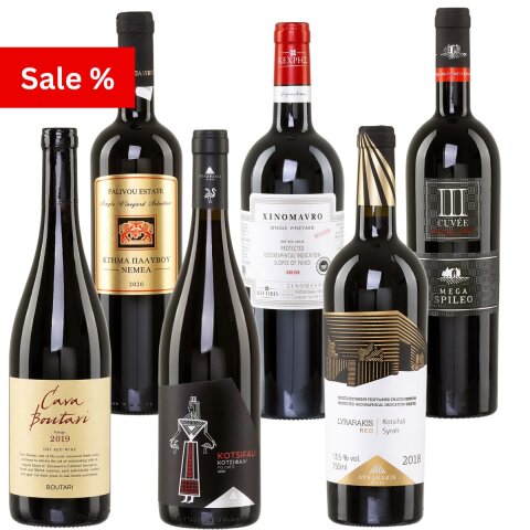 Rotwein Probierset trocken 6x 0,75