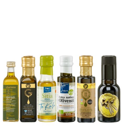 Olivenöl Probierset 6-teilig (insgesamt 0,56l)