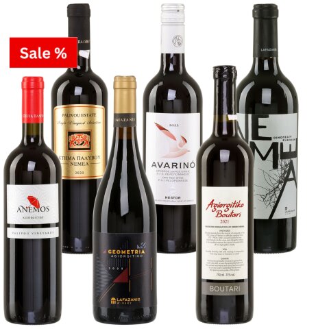 Rotwein trocken Probierset Agiorgitiko 6x 0,75l