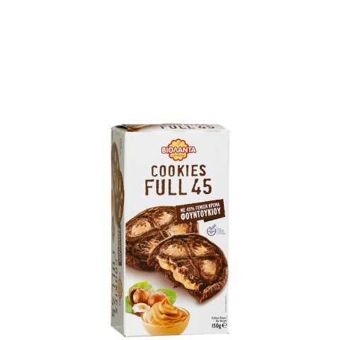 Full 45 Cookies gefüllt mit Haselnusscreme 150g Violanta
