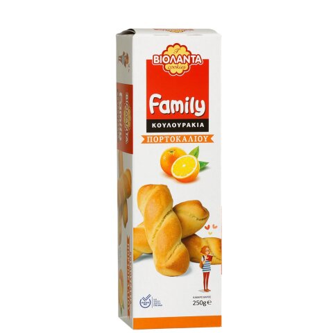 Orangenzopf Kekse 250g Violanta