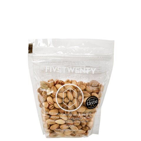 Griechische Ägina Bio Pistazien geröstet & gesalzen 250g FiveTwenty GR-BIO-01