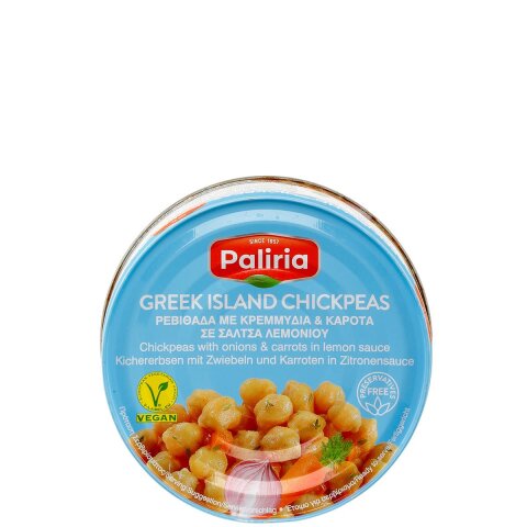 Kichererbsensalat mit Gemüse 280g Palirria