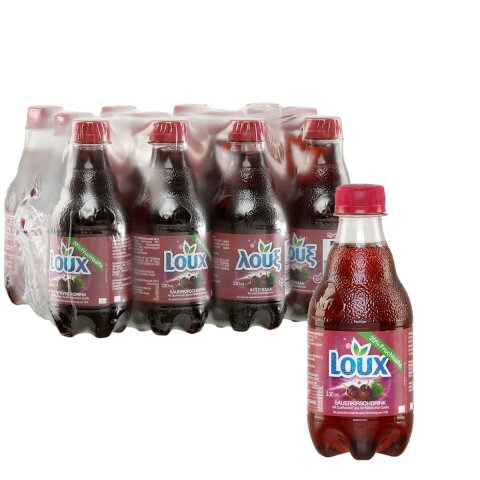 Loux Sauerkirschlimonade 12x 0,33l EINWEG Pfandflasche