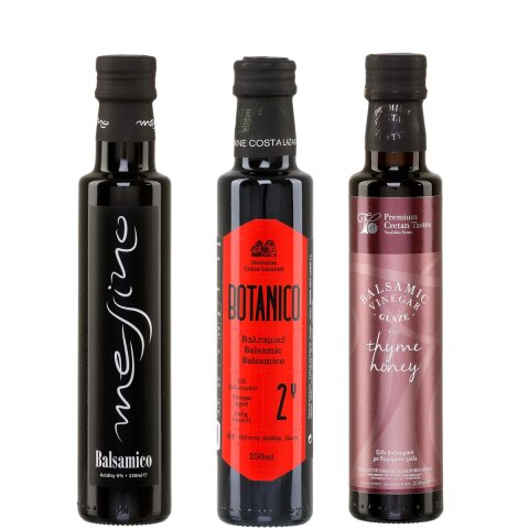 Balsamico Probierset dunkel "Aromatisch & intensiv" 3x 0,25l