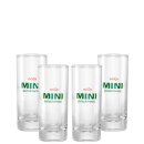 4er Set Mini Mytilini Original Ouzo Glas 14cl