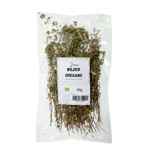 Griechischer Wilder Oregano Bio 60g Jassas GR-BIO-01