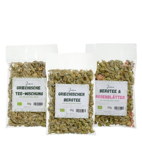 Tee Probierset "Wärmezauber" Bio 3x 30g Jassas GR-BIO-01