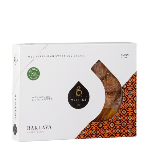 Baklava Box 500g Vrettos
