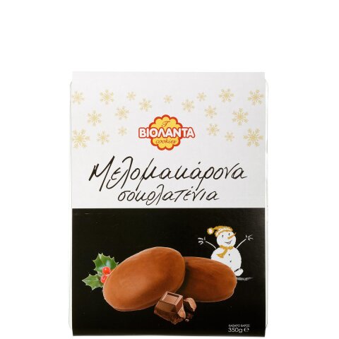 Melomakarona mit Schokoladenüberzug 350g Violanta