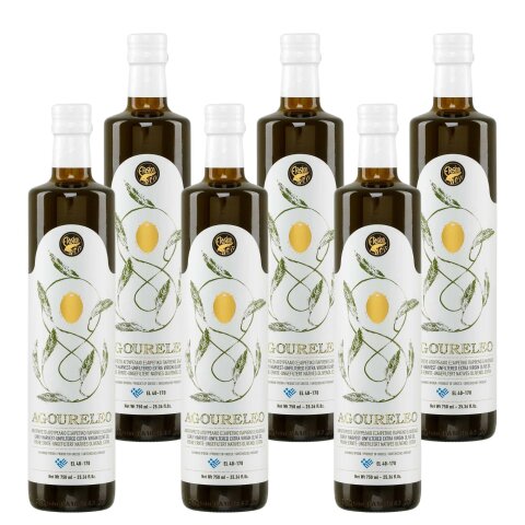 Agoureleo Olivenöl Frühernte Oktober 2025 6x 0,75l Elasion