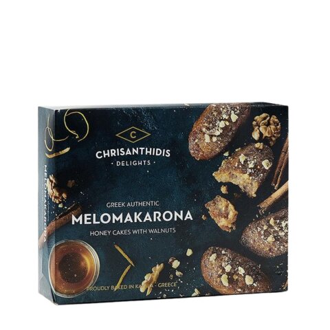 Melomakarona mit Honig & Walnüssen 450g Chrisanthidis