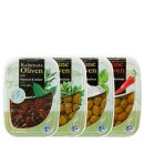 Oliven Probierset „Genussreise“ ohne Stein 4x...