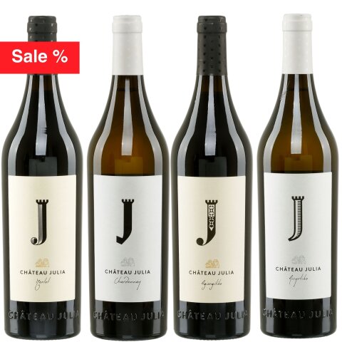 Chateau Julia Wein Probierset 4x 0,75l Costa Lazaridi