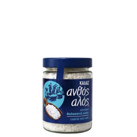 Grobes Meersalz im Glas 300g Kalas