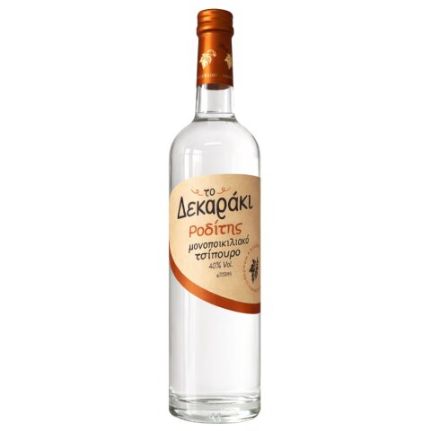 Tsipouro Dekaraki "Roditis" 40% 0,7l Arvantitis