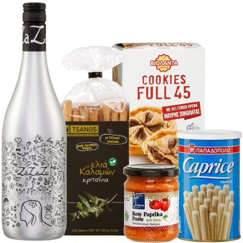 Valentinstags Set "Sweet & Light - Weiß" 720g & 0,75l