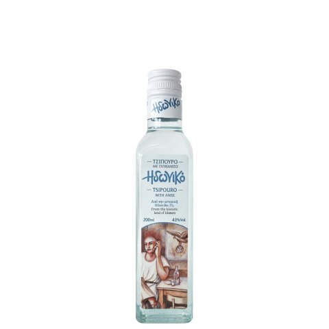 Tsipouro Idoniko mit Anis 43% 0,2l Costa Lazaridi