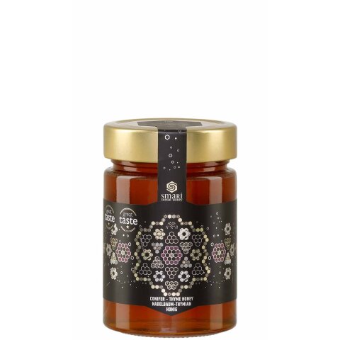 Thymian-Koniferen Honig 460g Smari Honey (kristallisiert)