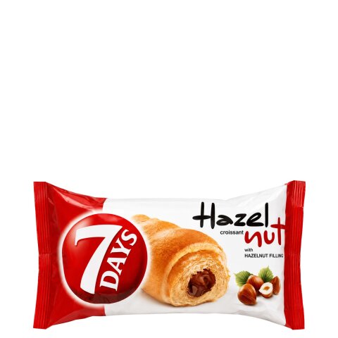 Croissants mit Haselnussfüllung 70g 7Days