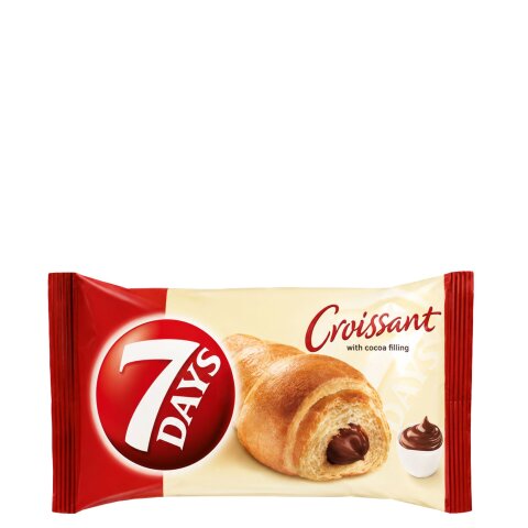 Croissants mit Kakaocremefüllung 70g 7Days