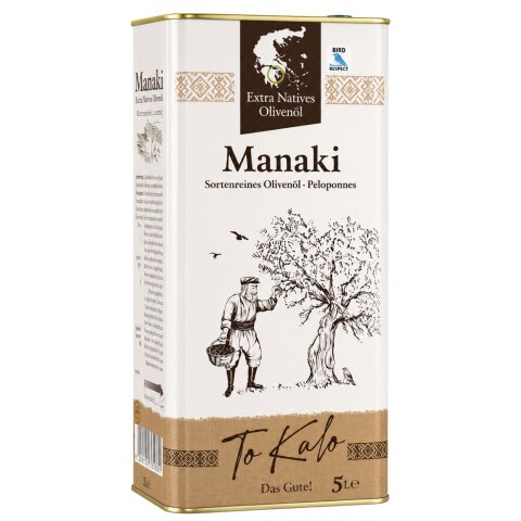 Manaki Olivenöl 5,0l ToKalo