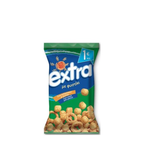 Extra Maisflips Erdnuss Tyrogaridakia 85g Mondelez