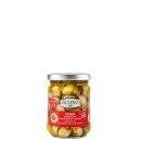 Eingelegte Knoblauchzehen in Olivenöl 200g Buono
