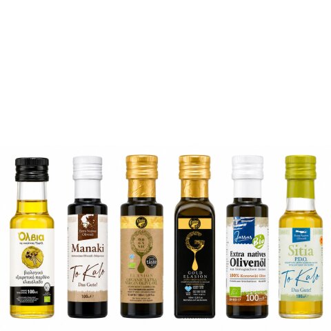 Olivenöl Probierset 6x 100 ml