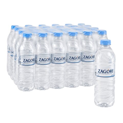 Mineralwasser still 24x 0,5l Zagori EINWEG Pfandflasche