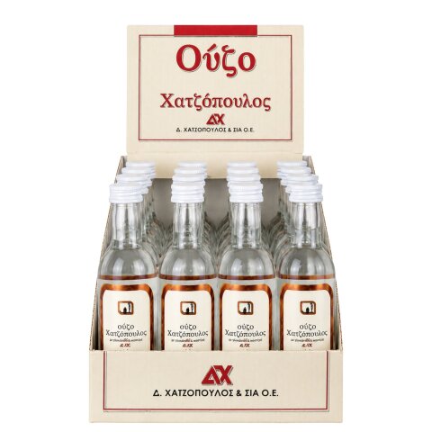 Ouzo Chatzopoulos 40% 24x 0,05l