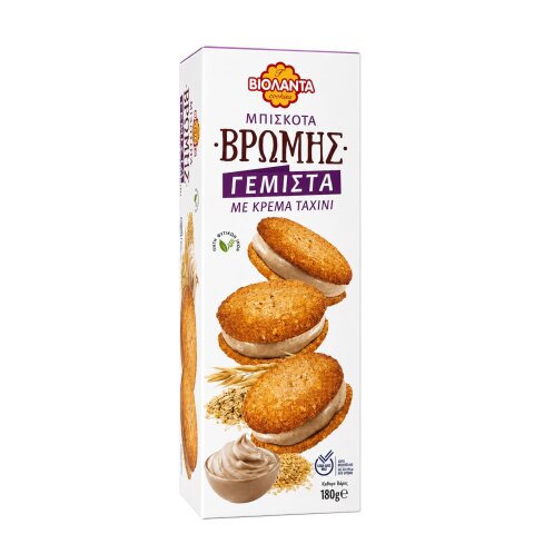 Sandwich-Hafer-Cookies mit Tahinifüllung 180g Violanta