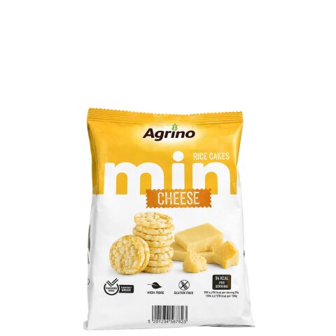 Mini Reiswaffeln mit Käsegeschmack 50g Agrino
